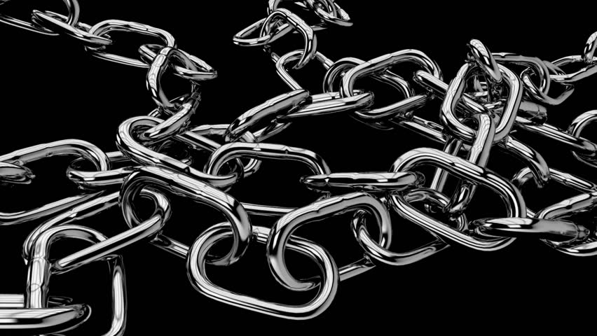 Symbolic Chains Pulled High with Stock Footage Video (100% Royalty-free ...