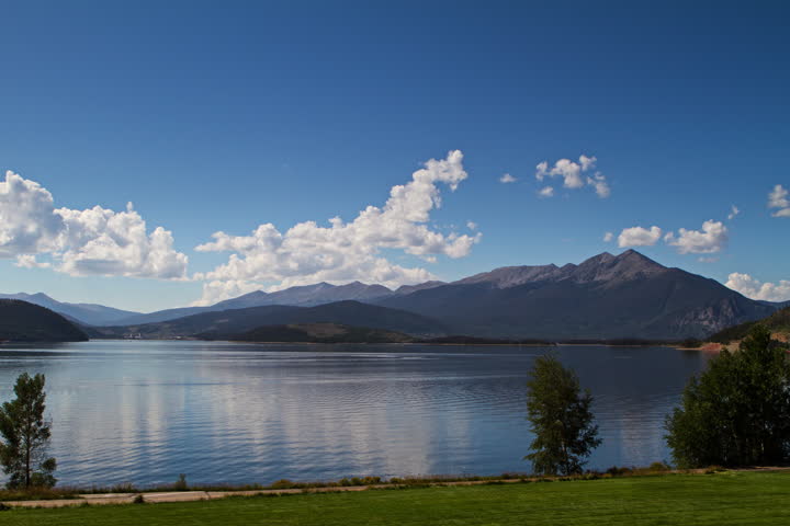 4k Colorado mountain and lake time lapse