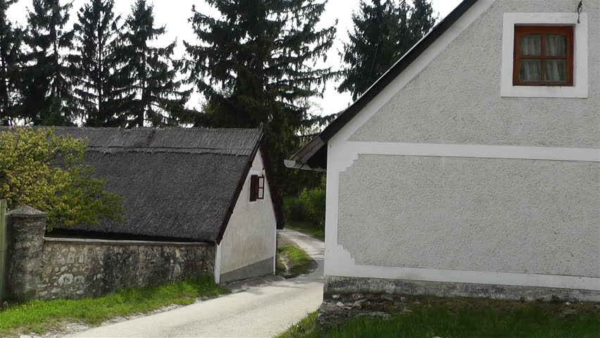 Old Village in Hungary Traditional Houses