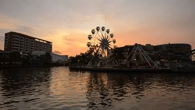 Ferris Wheel Looped footage