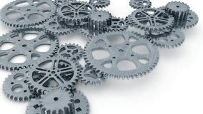 gears animation  for use in presentations, manuals, design, etc.