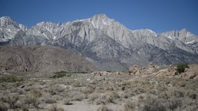 Sierra Nevada Mountains in California, USA - HD video