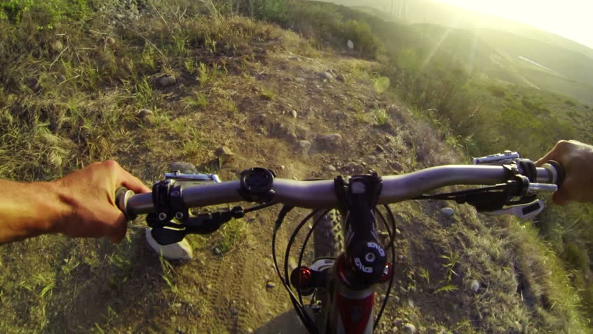 extreme mountain bike riding