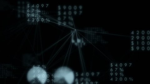 3d 4k loop topographic map motion Stock Footage Video (100% Royalty ...