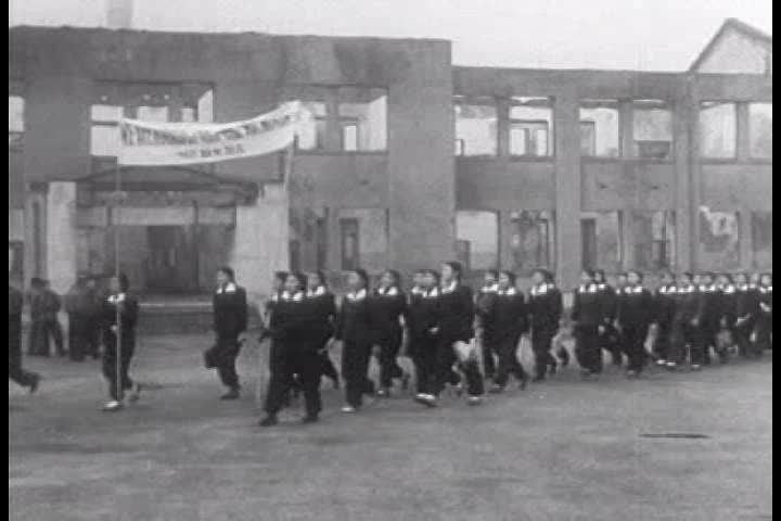 CIRCA 1950s - Vice President Nixon is given a warm welcome when arriving in Korea and meeting President Syngman Rhee in 1953.