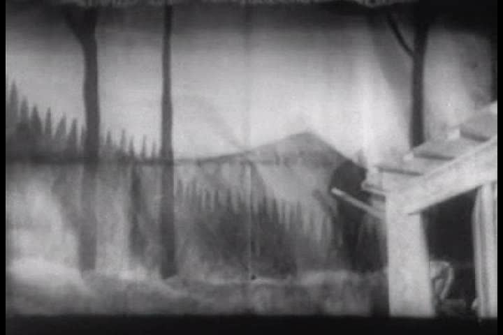 CIRCA 1950s - A Madrid puppet show in Spanish Theater in 1952.