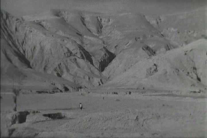 CIRCA 1930s - China builds large highways for trade after modern cities need more than the ancient trials.