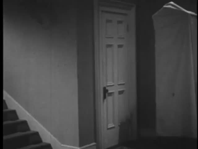Point of view shot of staircase in house