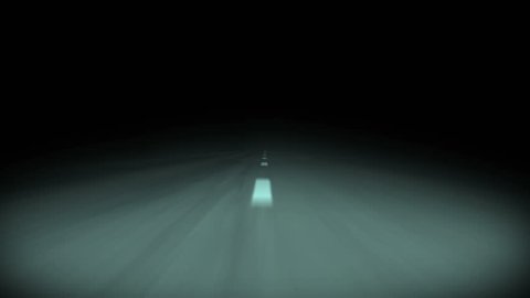 Highway Night Ride ,animation loop