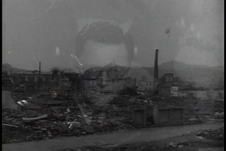 CIRCA 1950s - Images of destruction from the Korean War and good images of refugees.