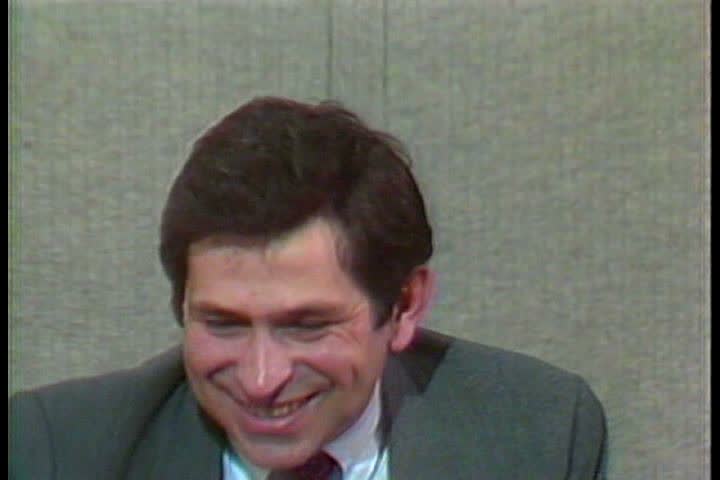 CIRCA 1980s - Paul Wolfowitz speaks about human rights at a 1986 Foreign Press Center Briefing. | Shutterstock HD Video #6286352