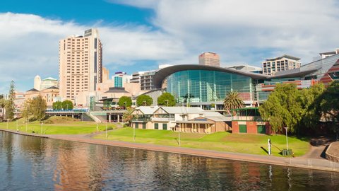 Hyperlapse video of Adelaide city, Australia