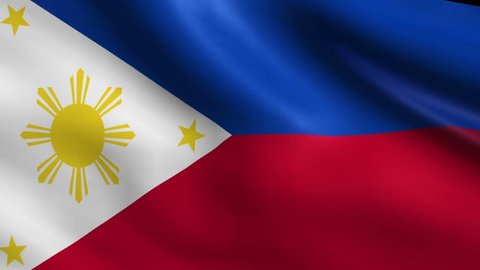 Flag Philippines Background Seamless Loop Animation Stock Footage Video ...