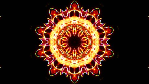 Kaleidoscope colorful visuals