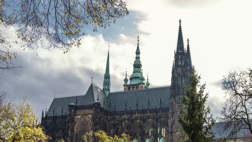 Cathedral of the city of Prague in the Czech Republic