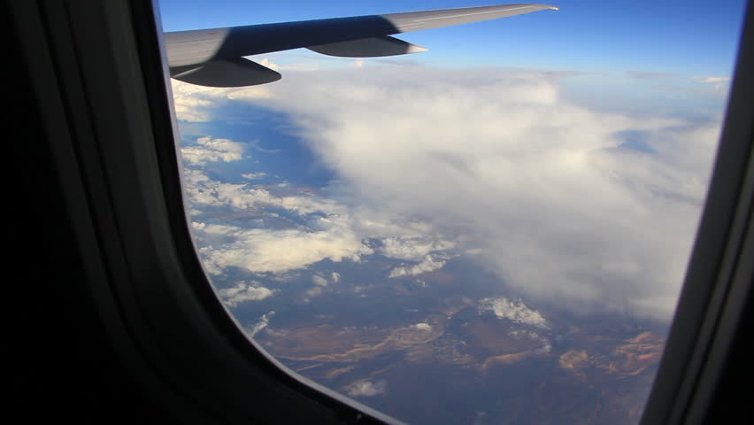 Plane Window Pov - a Stock Footage Video (100% Royalty-free) 6324581