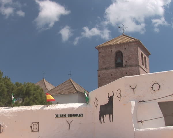 PAL: Bull fighting arena in Andalucia. Shot in Mijas.