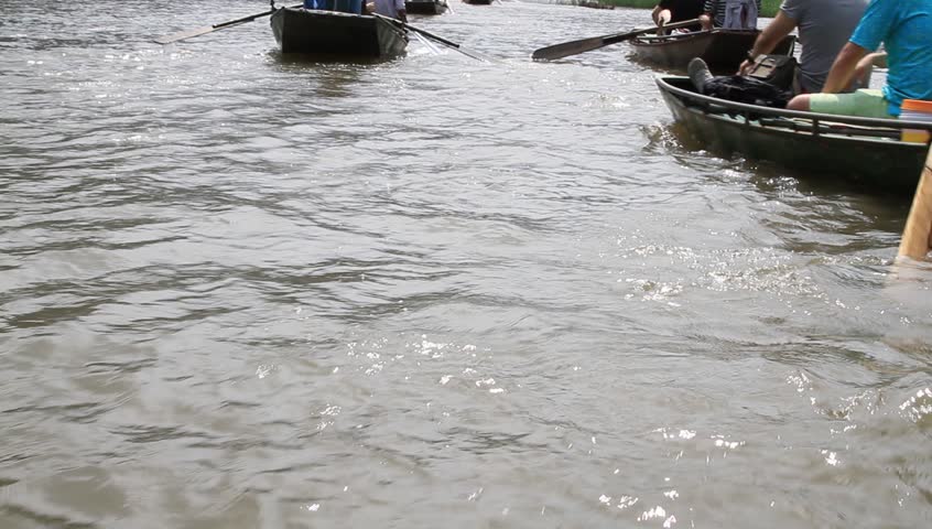 Barefoot Rowing Oars in Tam Stock Footage Video (100% Royalty-free ...