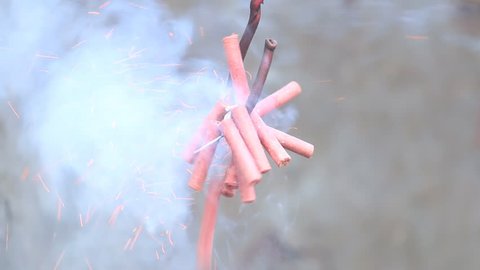 firecrackerの動画素材