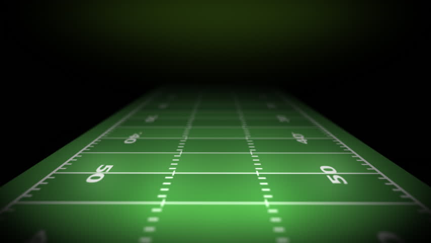 Football Field Background. Stock Footage Video (100% Royalty-free