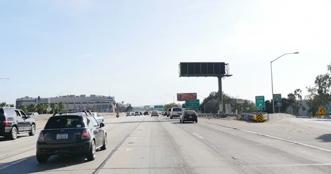 Driving LA Freeway 07