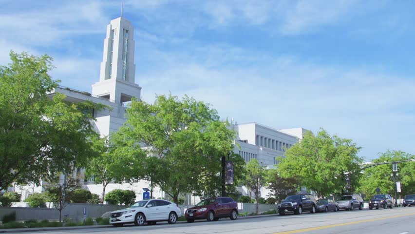 Mormon Conference Center wide