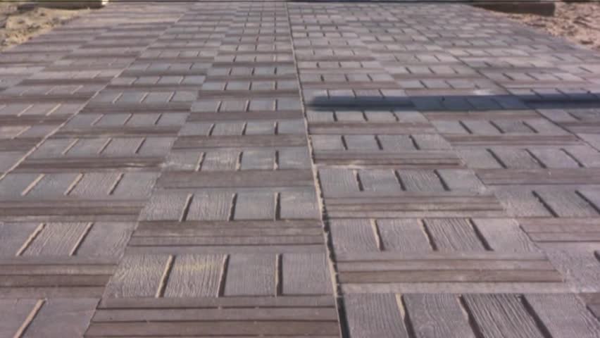 wooden walkway to the beach 