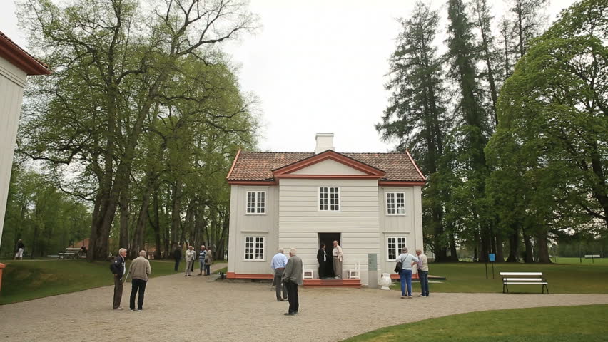 Old building where the Constitution of Norway was signed 200 years ago. Named Eidsvollbygningen