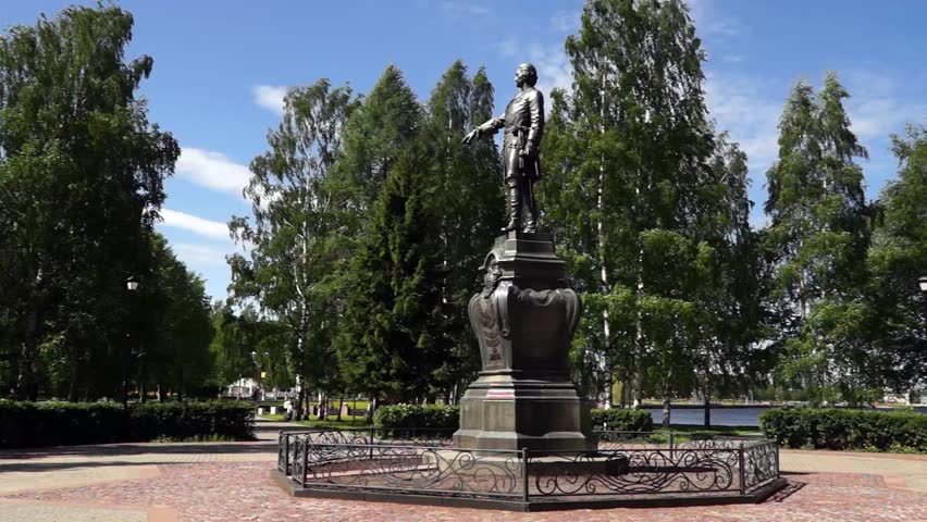Monument to russian emperor Peter the Great