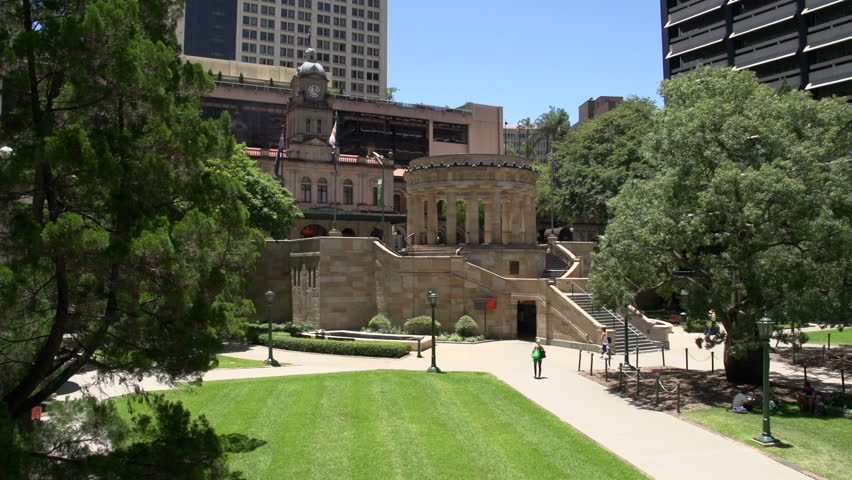 Shrine of Remembrance, ANZAC square, Brisbane