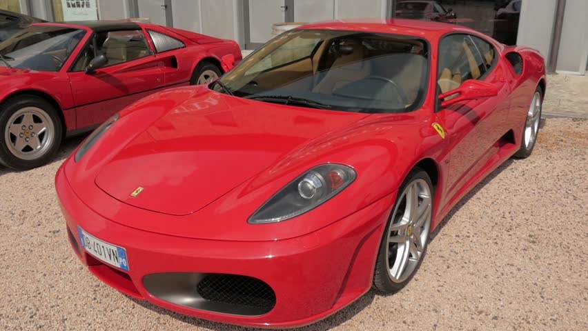 Cuorgne Italy May 2014 Ferrari Stock Footage Video 100 Royalty Free 6491798 Shutterstock