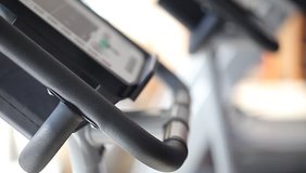 exercise bikes at the gym
