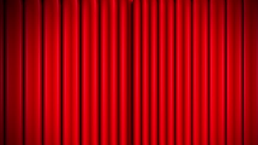 Red Theater Velvet Curtains Opening Stock Footage Video (100% Royalty-free) 6524498 | Shutterstock