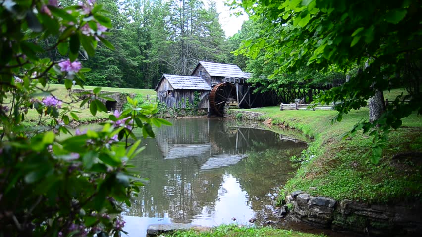 mabry mill virginia scenes in summer