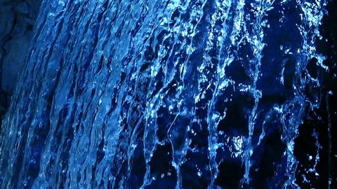Waterfalls Blue 96fps 08 Slow Motion x4 60 seconds