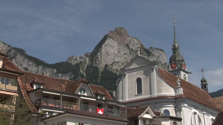 Schwyz, Switzerland. The town of Schwyz is the capital of the canton of Schwyz in Switzerland.