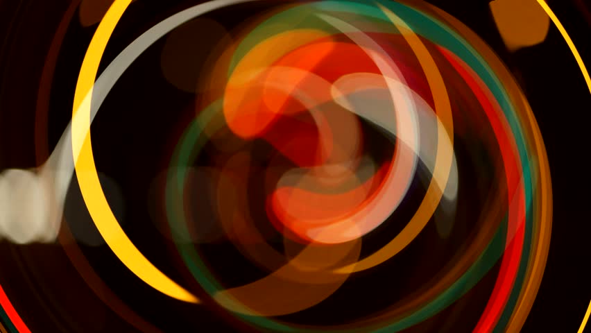 light effect blur and swirl