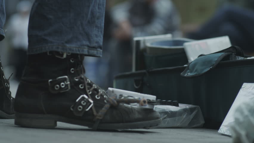 Musician playing on the street