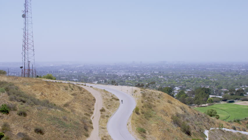 Road up a country hill 4