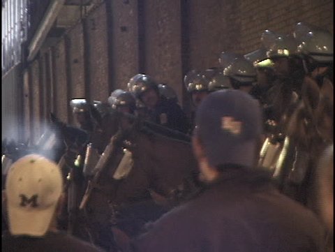 Riot Police on Horseback 1