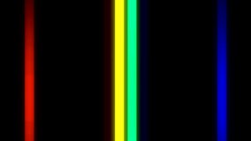 Vertical line colored bars ( Series 7 - Version from 1 to 10 ) 