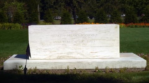 Franklin Delano Roosevelt's grave, Hyde Park, New York, September 2010