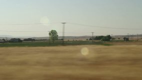 Window View from Car, Bus, Train. Traveling Full HD videos - No 152- from train
