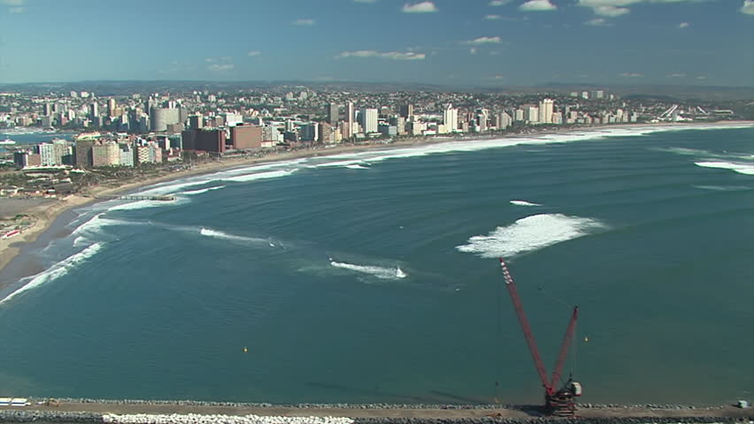 Aerial of Durban