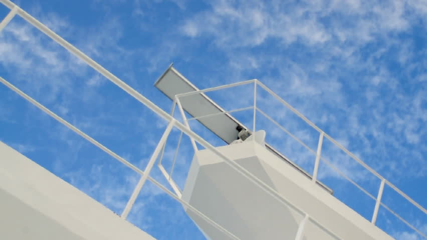 The navigation array on a cruise ship.