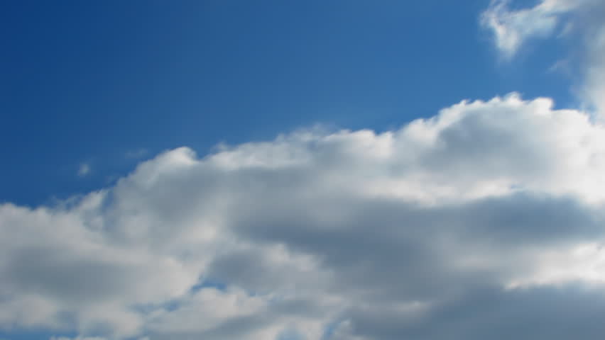 clouds in the sky timelapse