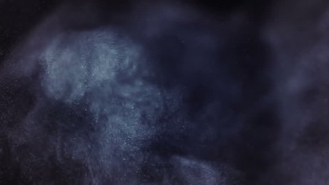 Dust particles fading, compositing asset.