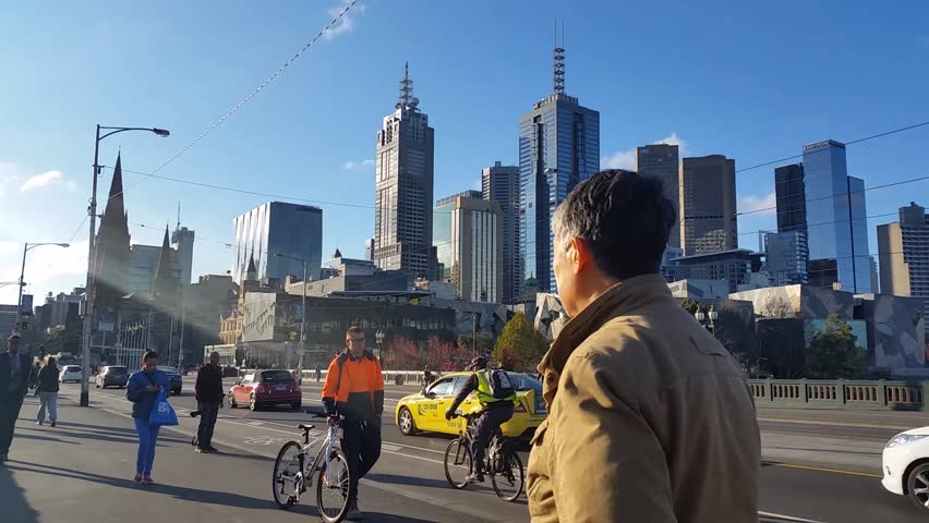 Melbourne City Victoria Australia.
Establishing shot of Melbourne City Victoria Australia. know for it