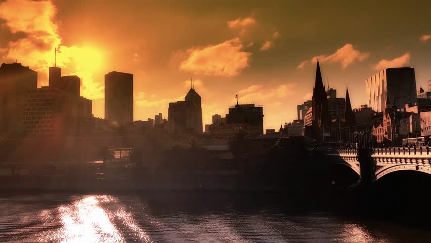 Melbourne City Victoria Australia.
Establishing shot of Melbourne City Victoria Australia. know for it