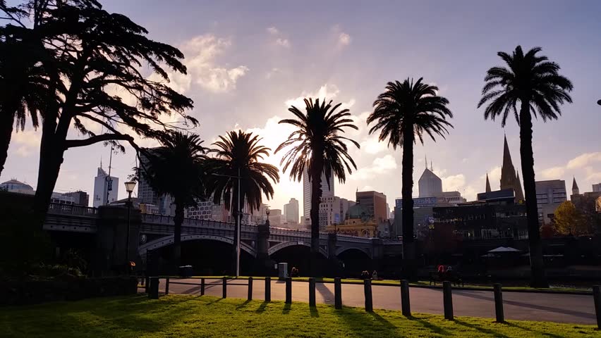 Melbourne City Victoria Australia.
Establishing shot of Melbourne City Victoria Australia. know for it